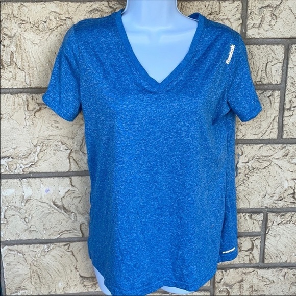 Reebok Blue V Top workout Running Size Large gym running - Picture 6 of 8